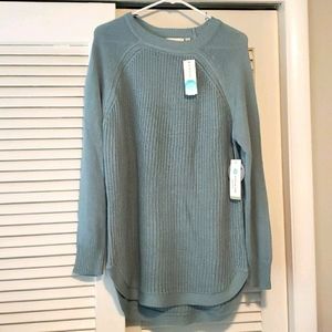 Rowca Cotton Blend Crew Neck Pullover